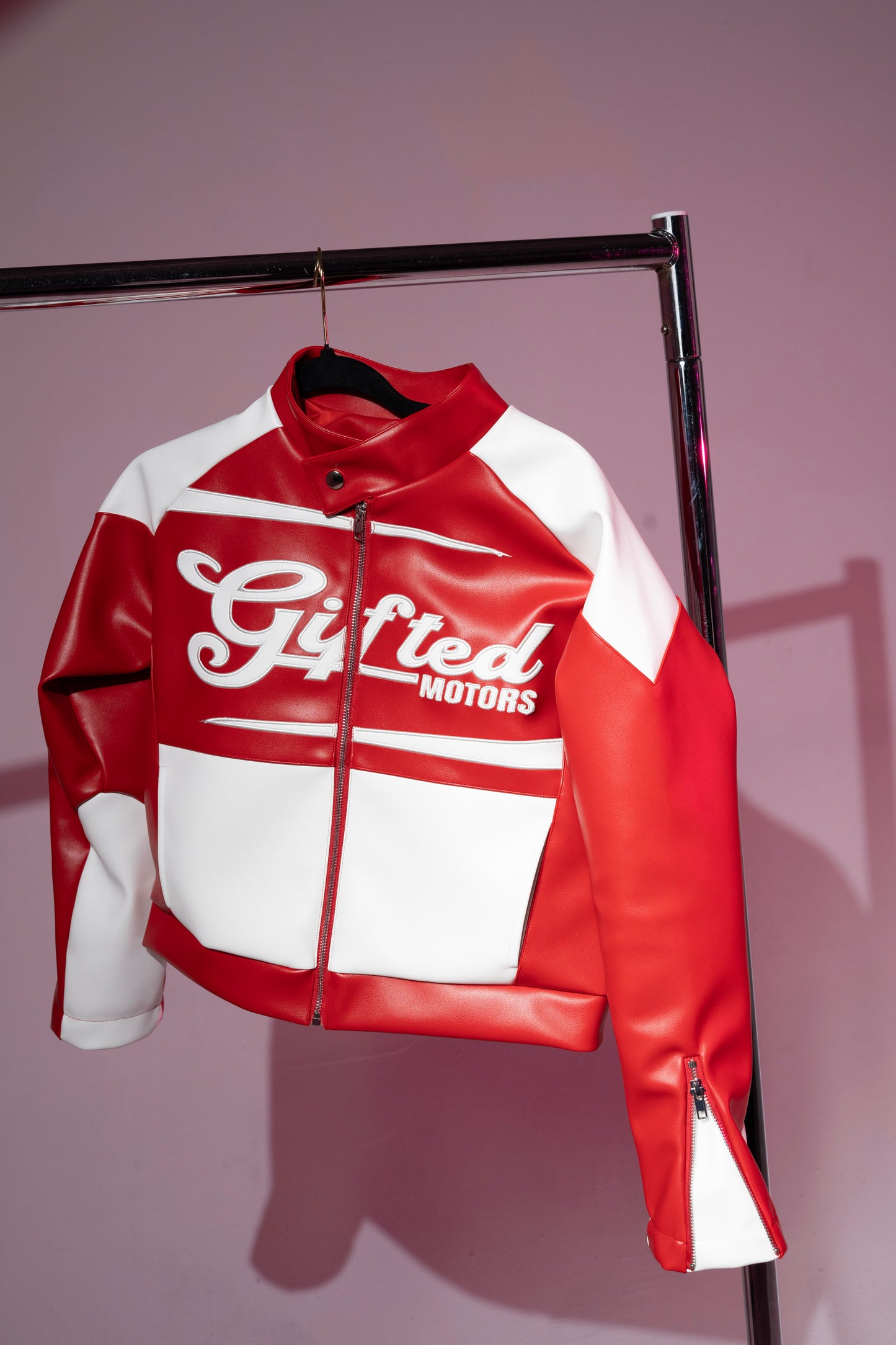 Racer Jacket Ladies Crop