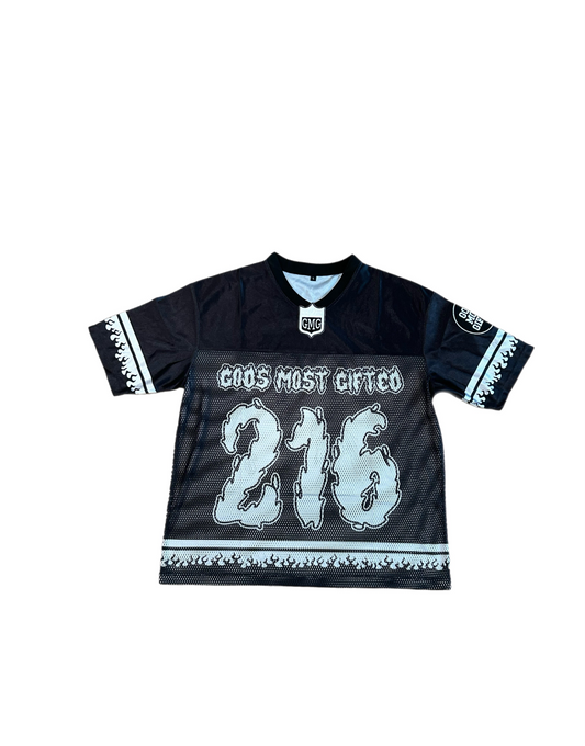 inflamed Jersey Black/white