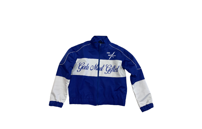 Royal Blue/White Windbreaker